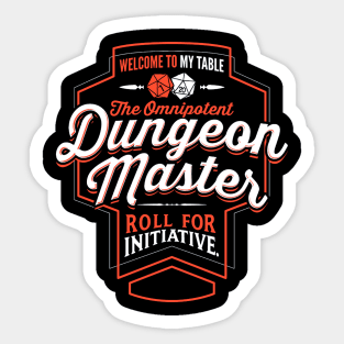 DUNGEON MASTER Sticker